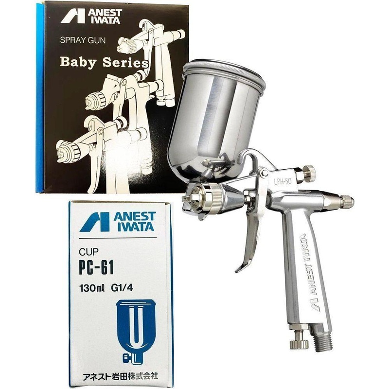 Anest Iwata LPH-50 Ultra Small Type Low Pressure Spray Gun