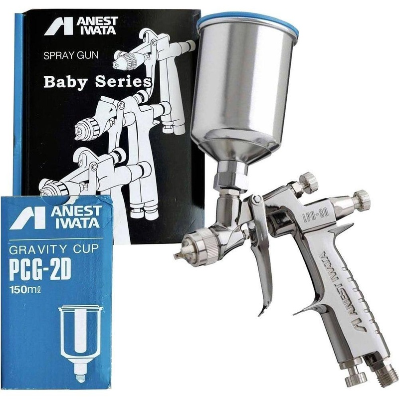 Anest Iwata LPH-80 (Center Gravity) Ultra Small Type Low Pressure Spray Gun