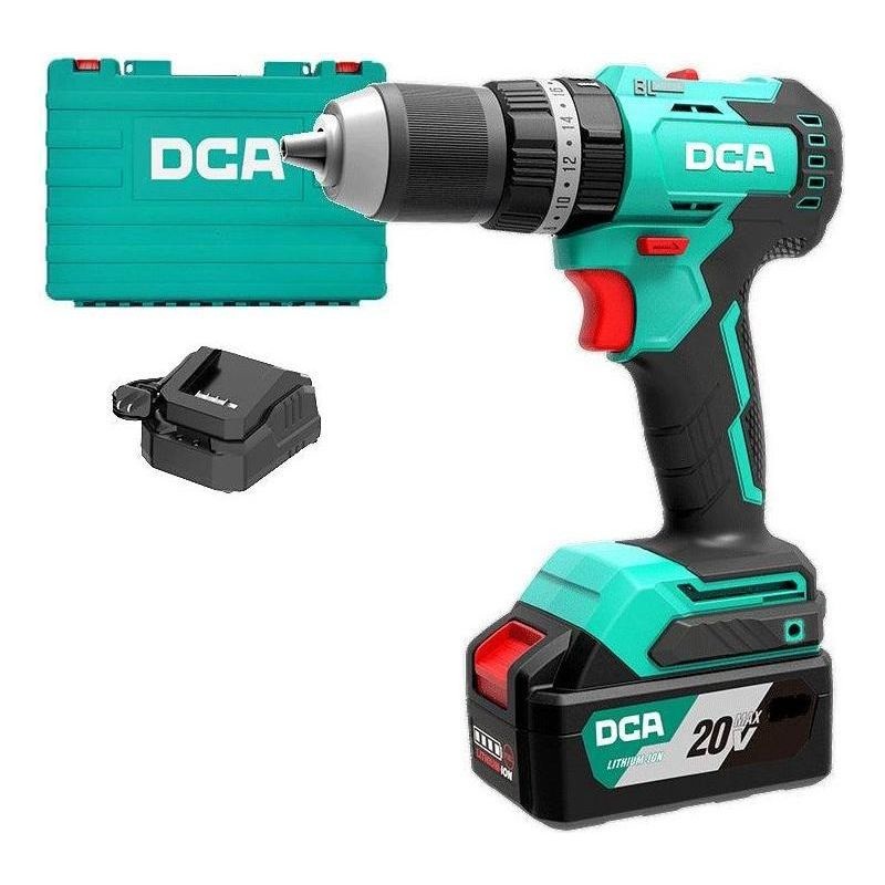 DCA ADJZ2050 DM 20V Cordless Brushless Drill / Driver 13mm