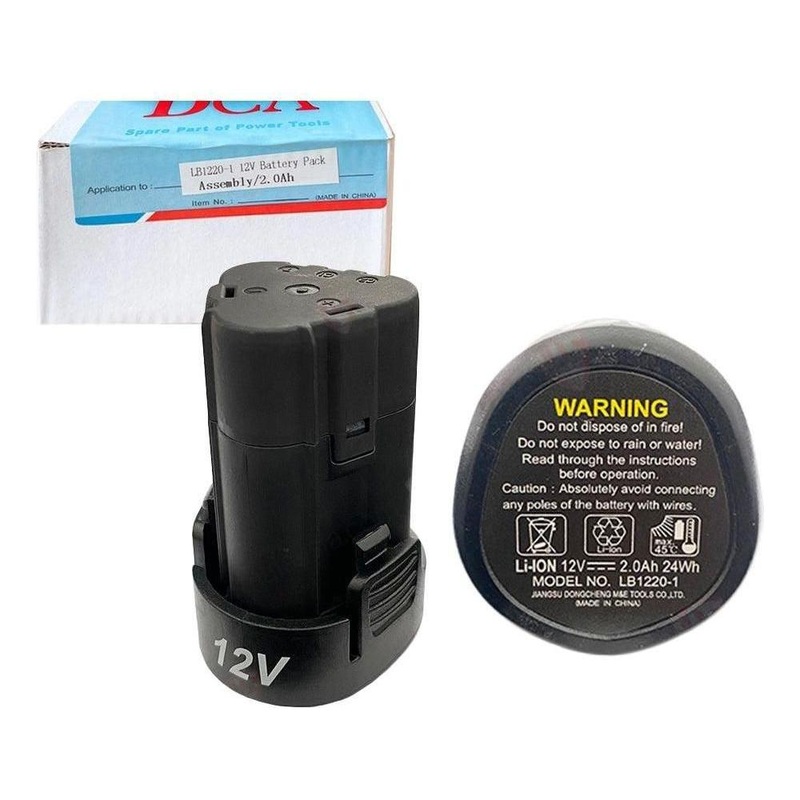 DCA LB1220-1 12V Lithium Ion Battery 2.0Ah