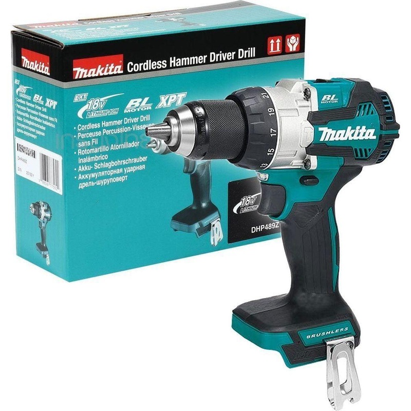 Makita DHP489Z 18V Cordless Brushless Hammer Drill 13mm (LXT) [Bare]