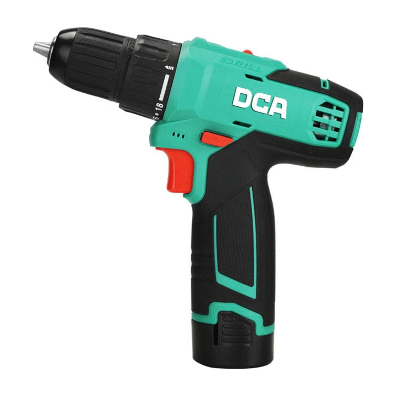 DCA ADJZ1202-E 12V Cordless Drill / Driver 10mm [Kit]
