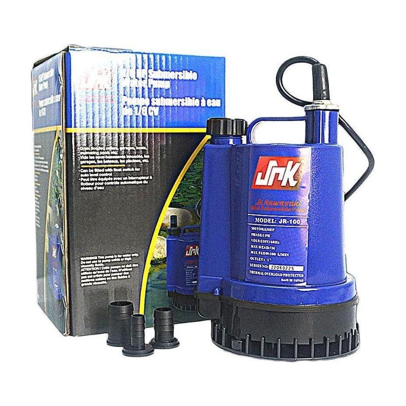 JR Kawasaki JRK-100 Mini Submersible Pump 1/6 HP