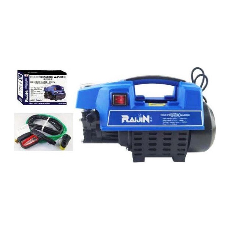 Raijin RHPW1800 High Pressure Washer 200bar 1800W