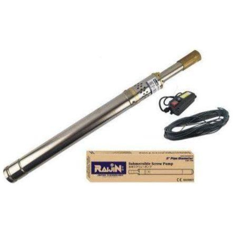 Raijin RSSPUMP370 Submersible Screw Deep Well Pump 370W