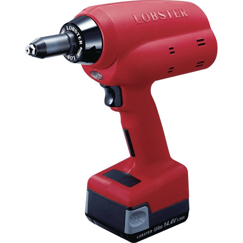 Lobster R1B1 14.4V Cordless Riveter / Rivet Gun