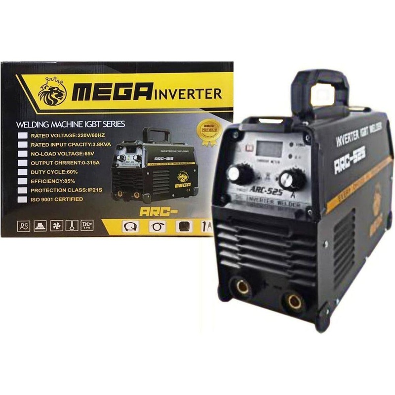 Megatools ARC525 DC Inverter Welding Machine (525A)