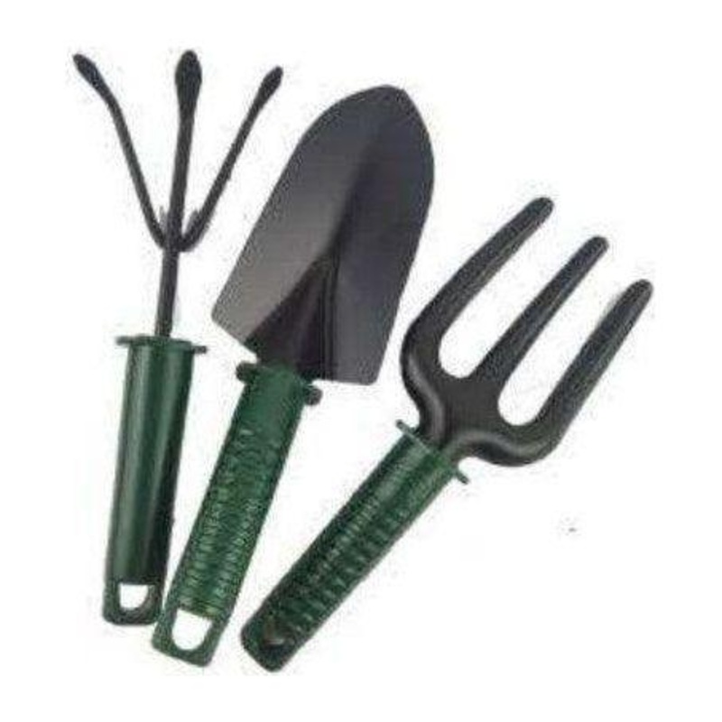 Megatools MGTS3 3in1 Garden Tool Set (Fork, Trowel, Cultivator)