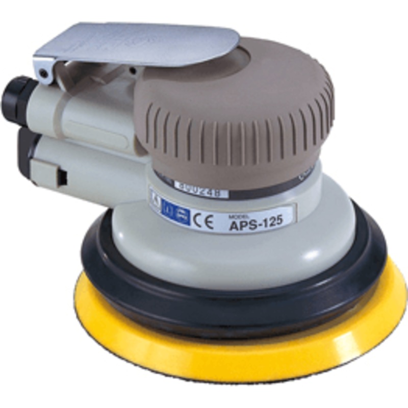 Nitto Kohki APS-125NVV5H CE Pneumatic Air Palm Orbital Sander / Compact Sander 5"