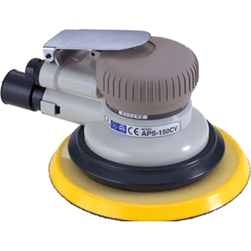 Nitto Kohki APS-150 CE Pneumatic Air Palm Orbital Sander / Compact Sander 6"