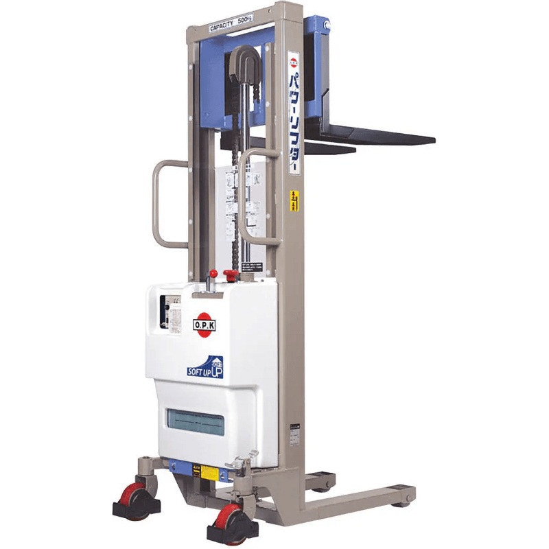 OPK PL-D Series Hydraulic Battery Stacker / Power Lifter