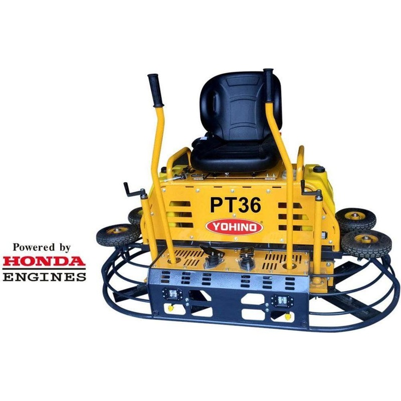 Yohino YPT-36 Engine Power Trowel [Ride On Type] (Honda Engine)