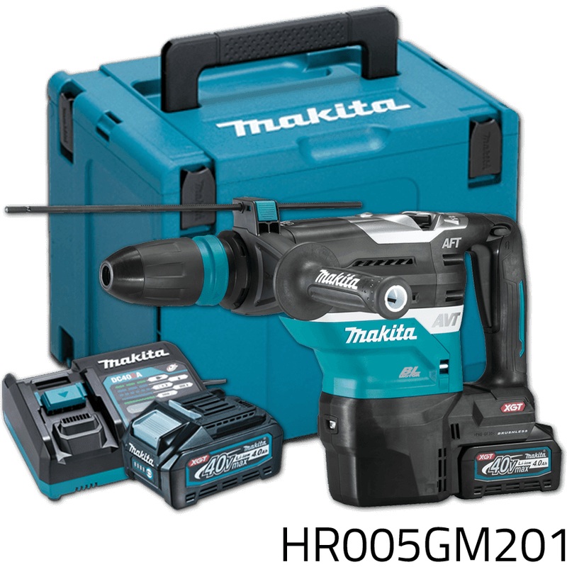 Makita HR005GM201 40V Cordless SDS-Max Rotary Hammer 40mm (XGT) [Bare]