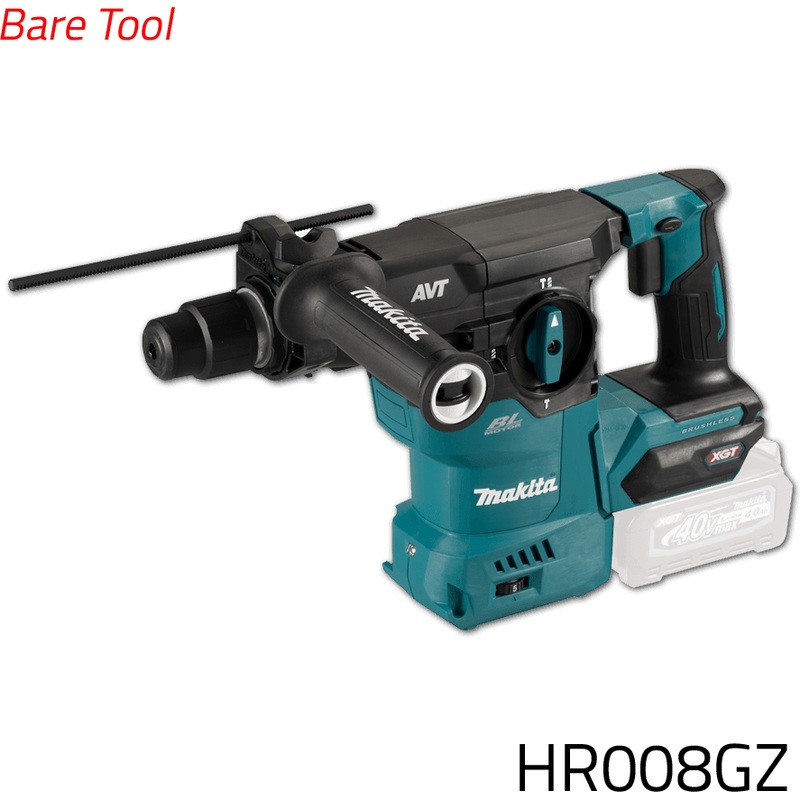 Makita HR008GZ 40V Cordless SDS-Plus Rotary Hammer 30mm (XGT) [Bare]