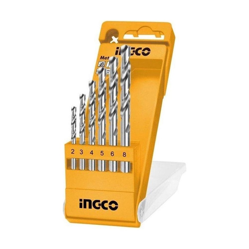 Ingco AKD1055 Metal Drill Bits 6Pcs Set