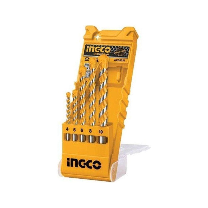 Ingco AKD3051 Masonry Drill Bit 5Pcs Set