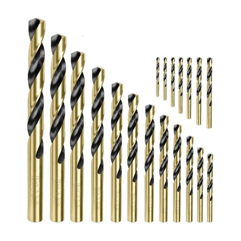 Ingco AKDB9190 HSS Twist Drill Bits 19Pcs Set