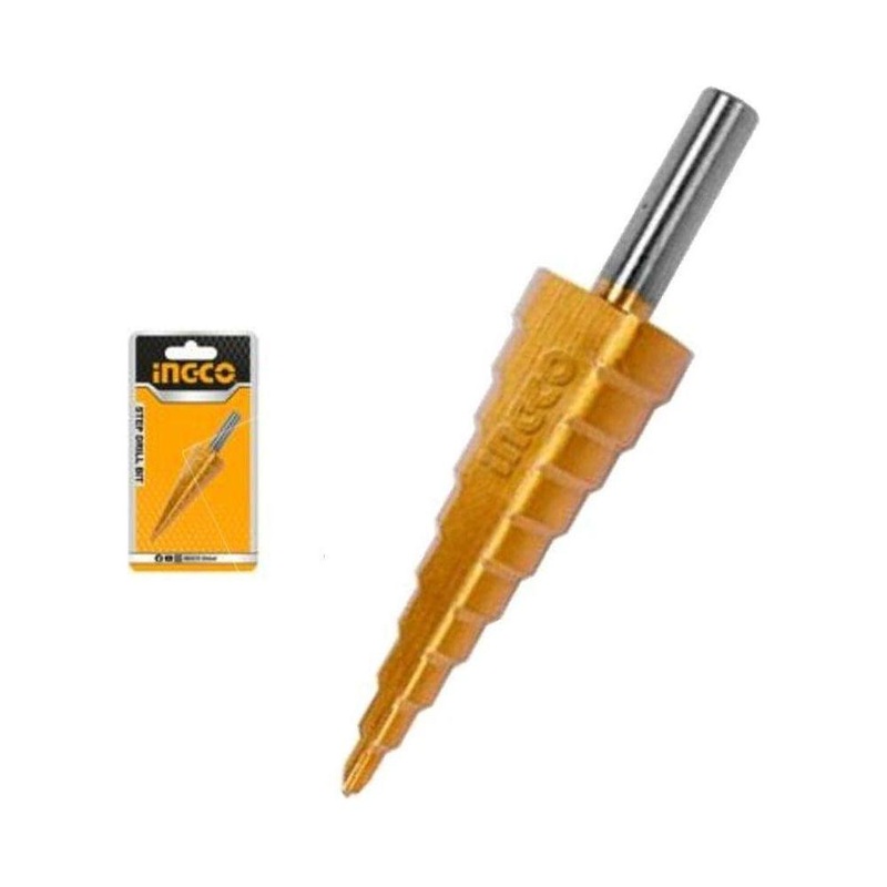 Ingco AKSDS04221 Step Drill Bit 4-22mm