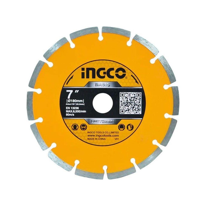 Ingco DMD011802 Dry Diamond Disc 7"