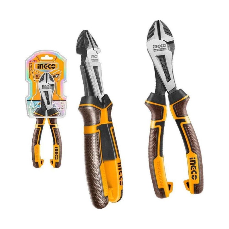 Ingco HHHDCP28200 High Leverage Heavy-Duty Diagonal Cutting Pliers