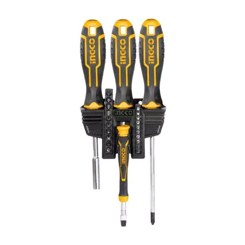ingco HKSDB02482 Screwdriver and Bit 24Pcs Set
