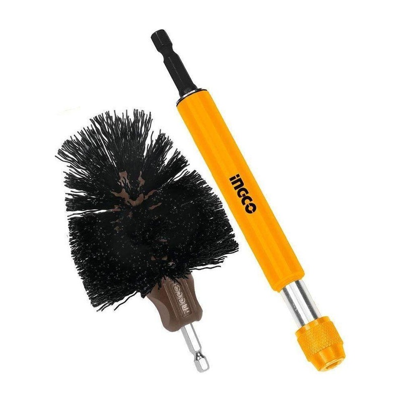 Ingco WCBH0301 Abrasive Bristle Brush With Extension