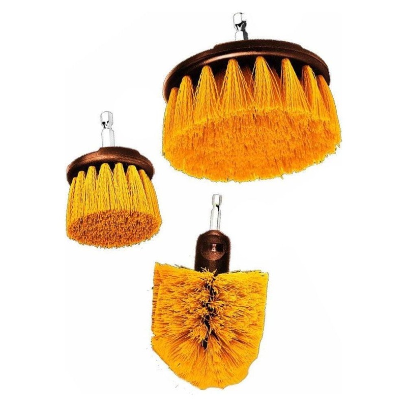 Ingco WCBM0301 Medium Bristle Brush 3Pcs Set