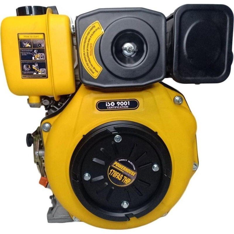 Powerhouse PWH-178FAS 7HP Diesel Engine (Low Speed)