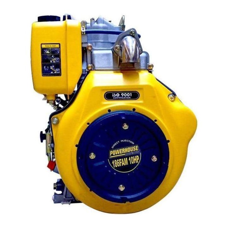 Powerhouse PWH-186FAM Diesel Engine (Marine Standard Speed) with S/S Pipe 12HP