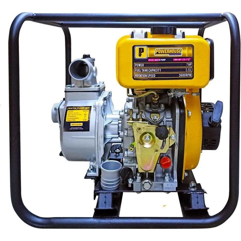 Powerhouse PWH-WP-178F Diesel Engine Water Pump 3" x 3"
