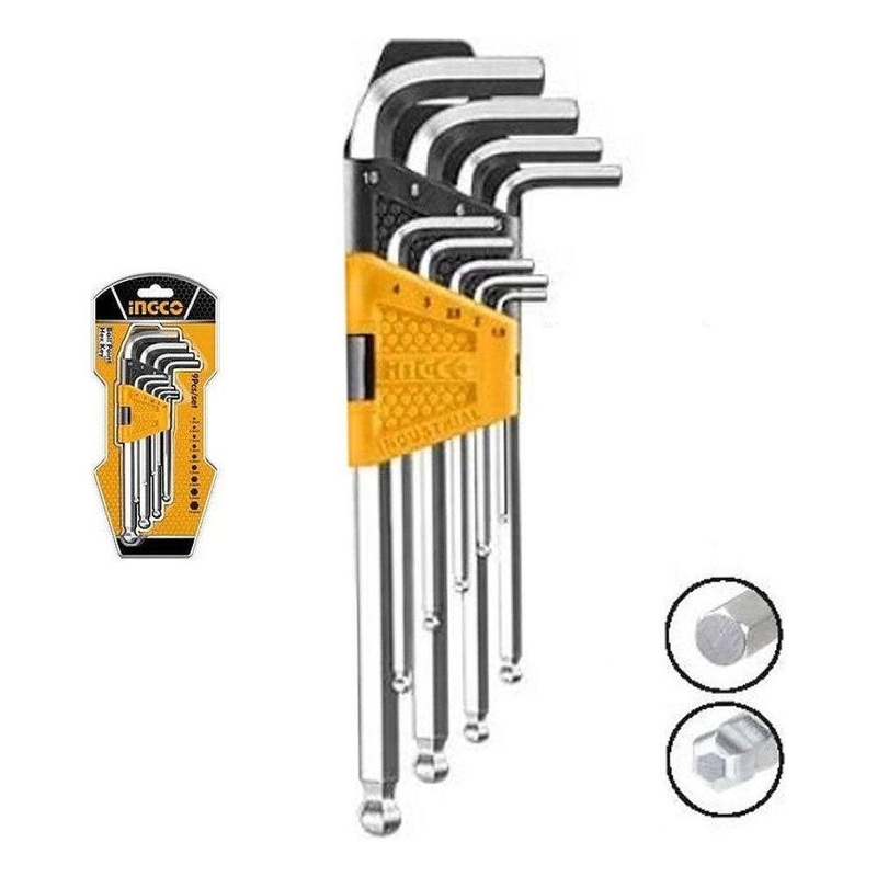 Ingco HHK12092 Ball Point Hex Key