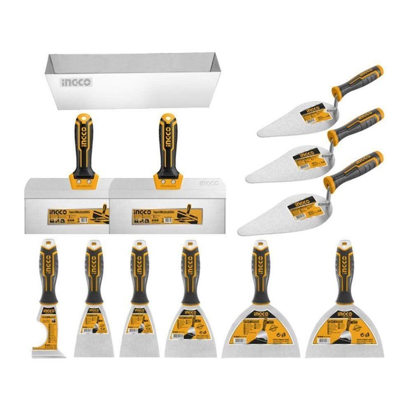Ingco HKBPS1208 Bricklaying And Plastering Tools Set