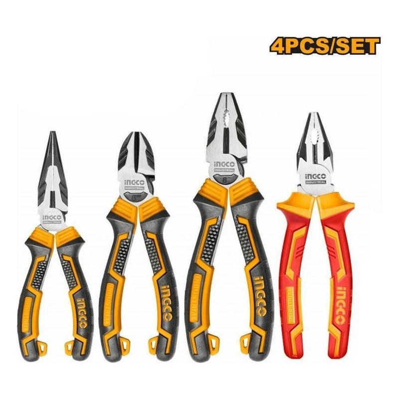 Ingco HKPS28458 Pliers 4Pcs Set