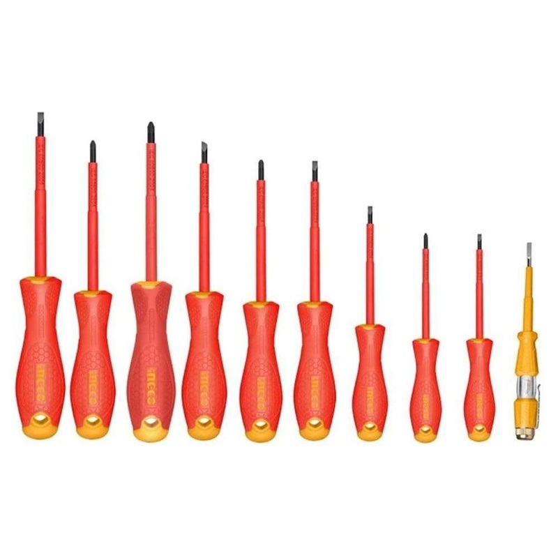 Ingco HKTV01S101 Insulated Hand Tools 10Pcs Set