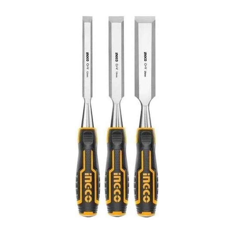 Ingco HKTWCS301 Wood Chisel 3Pcs Set