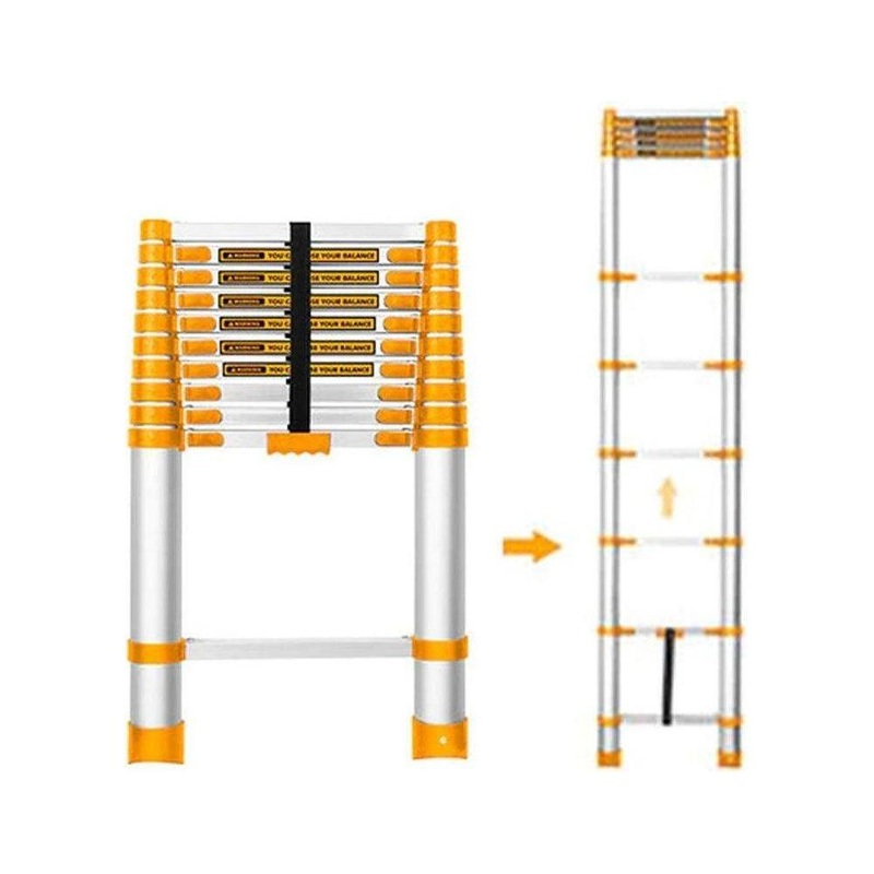 Ingco HLAD08101 Telescopic Ladder