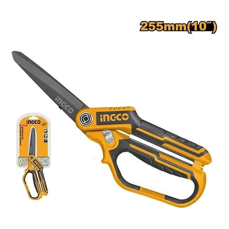 Ingco HSCRS832558 Rubber Grip Long-Blade Heavy Duty Scissors