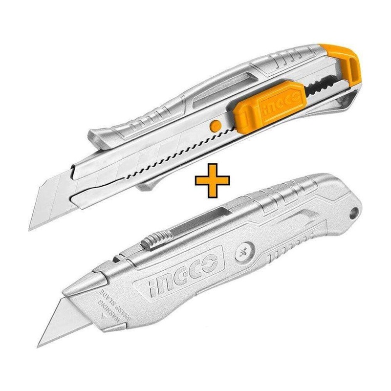 Ingco HUK180225 Utility Knife 22Pcs Set