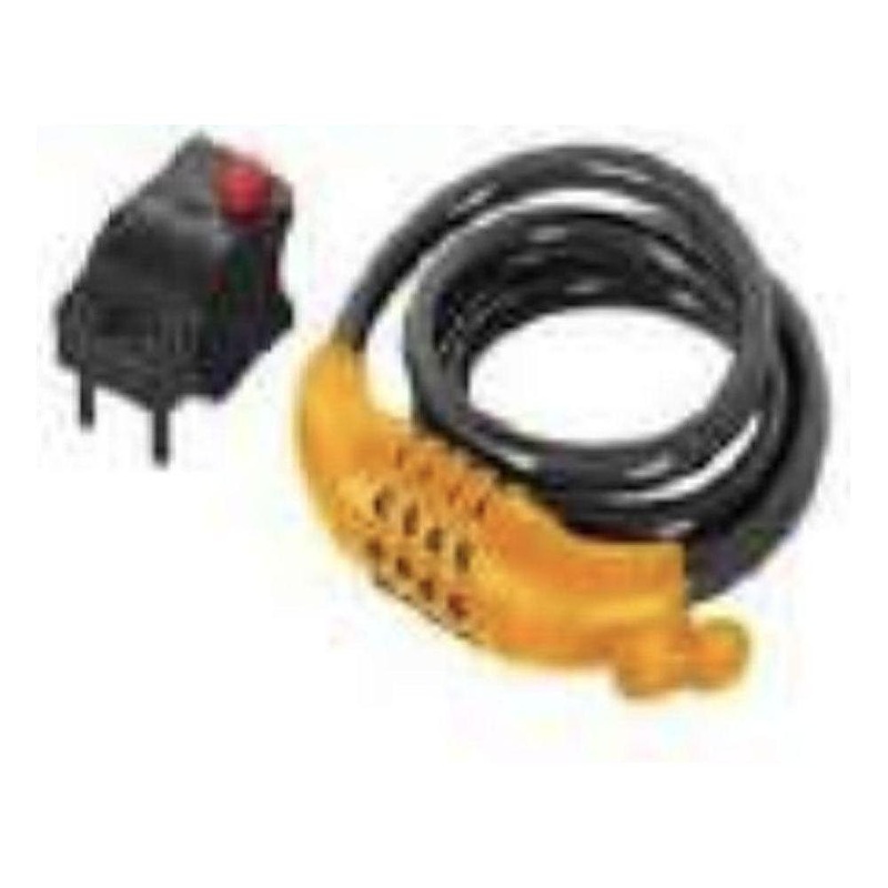 Ingco DBK20810 4-Digit Combination Bicycle Lock