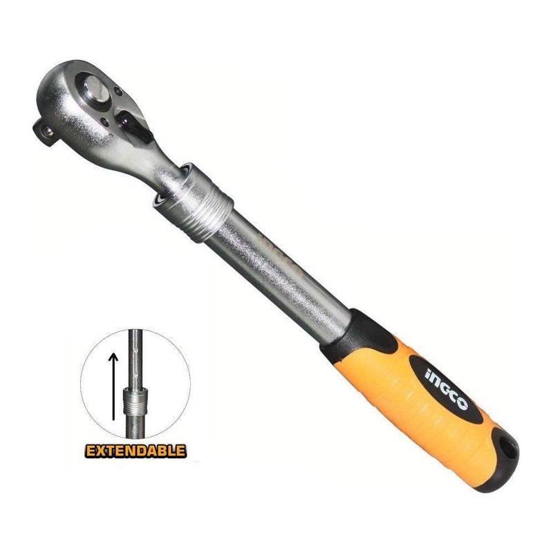 Ingco HRTH08128L 1/2" Extendable Rachet Wrench