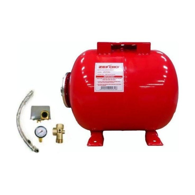 Zekoki Butyl Bladder Horizontal Pressure Tank