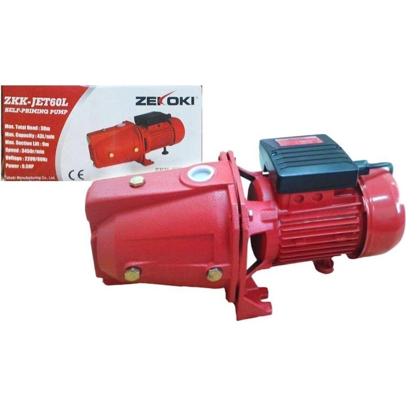 Zekoki Self Priming Jet Water Pump (Stainless Impeller)