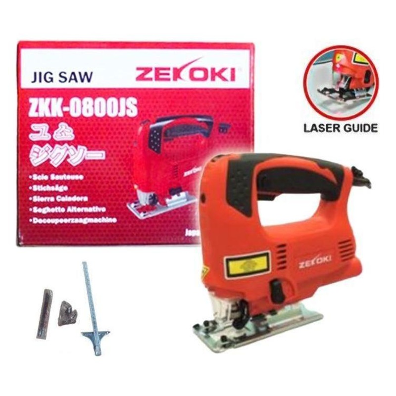 Zekoki ZKK-0800JS Jigsaw 550W (With Laser Guide)
