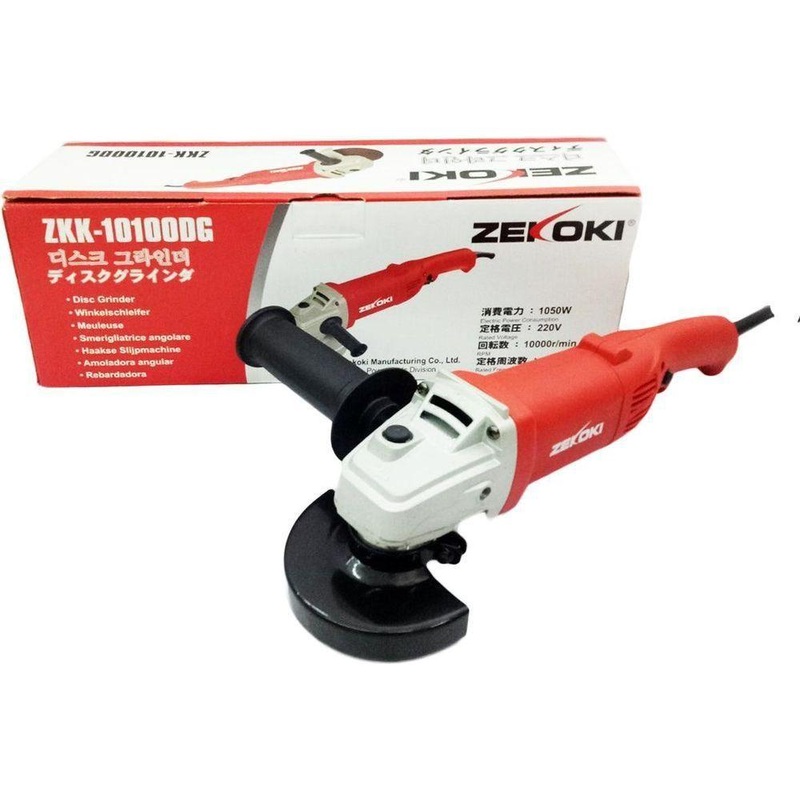 Zekoki ZKK-10100DG Angle Grinder 4" 1050W