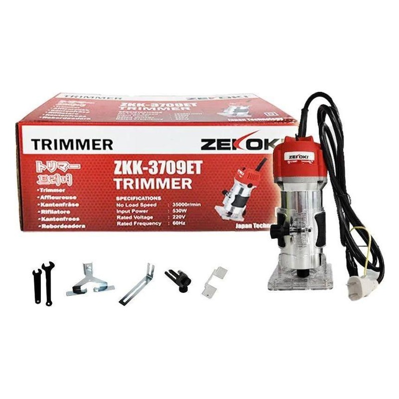 Zekoki ZKK-3709ET Palm Router / Trimmer 530W 1/4"