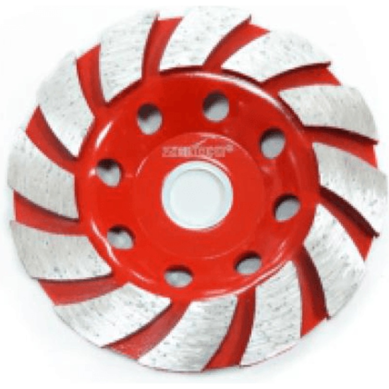 Zekoki ZKK-DGWT-105P Diamond Cup Wheel 4" Segmented Turbo