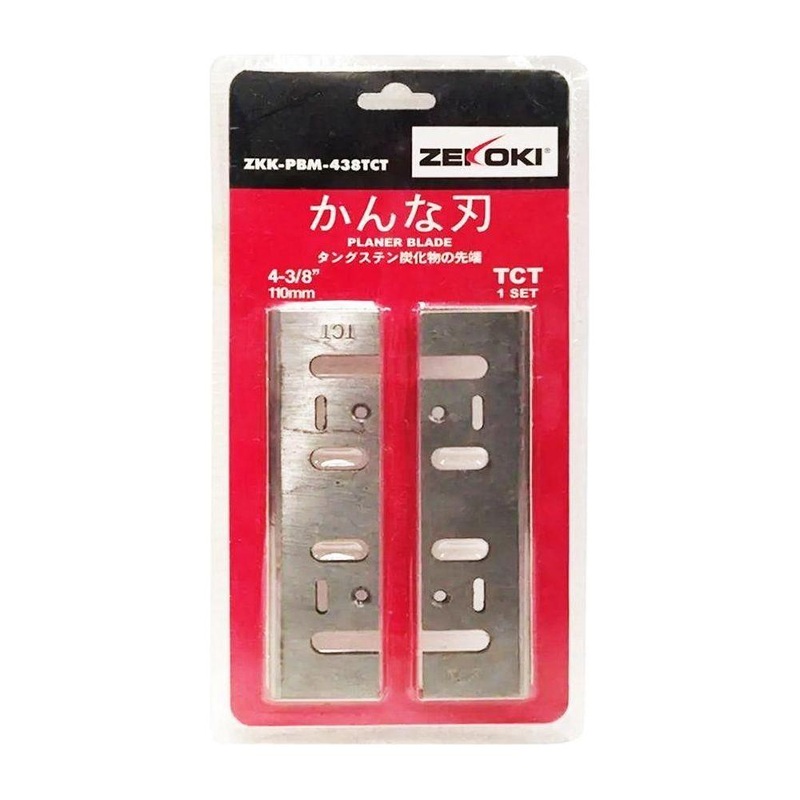 Zekoki ZKK-PBM438TCT Planer Blade 4-3/8" (110mm) [Tungsten Carbide Tip]