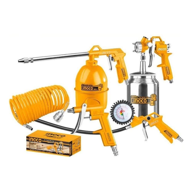 Ingco AKT0051-3 Air Tools 5Pcs Set