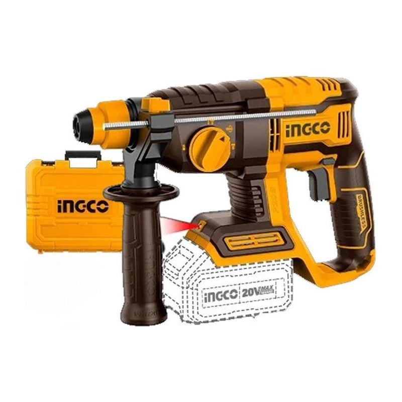 Ingco CRHLI202081 Li-Ion Rotary Hammer 20V