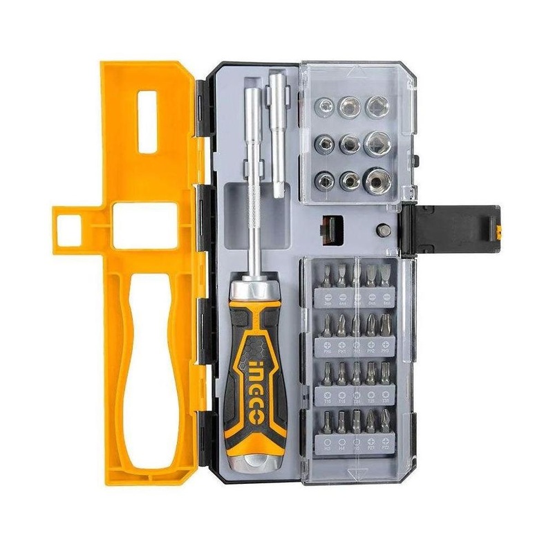 Ingco HKSDB0338 Screwdriver Set 33Pcs